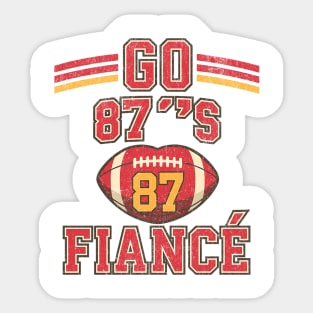 Go-Taylor’s-Fiancé-87-Game-Day-Football Sticker